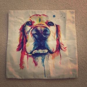 Golden Retriever Pillow Cover